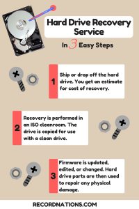 Hard Drive Recovery Service Infographic