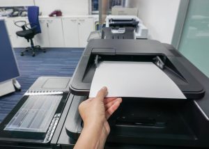 Scanning Paper on Machine