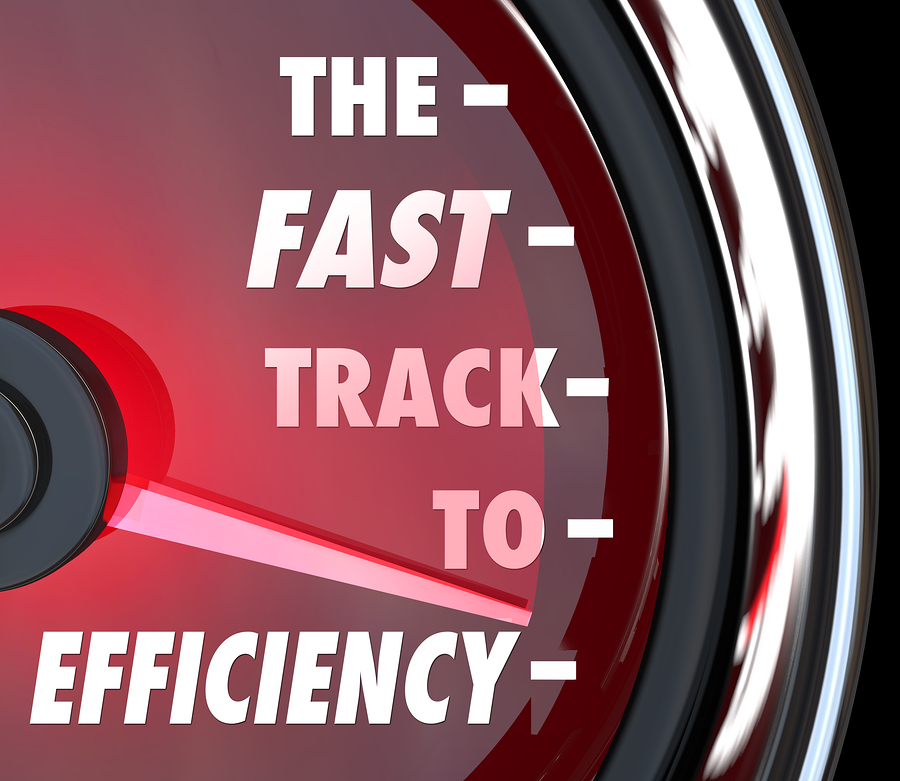 The Fast Track to Efficiency words