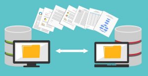 Backing up files on server