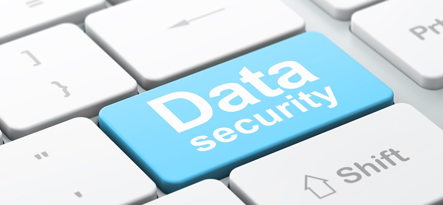 What Does a Data Breach Look Like? Data Security Key on Keyboard