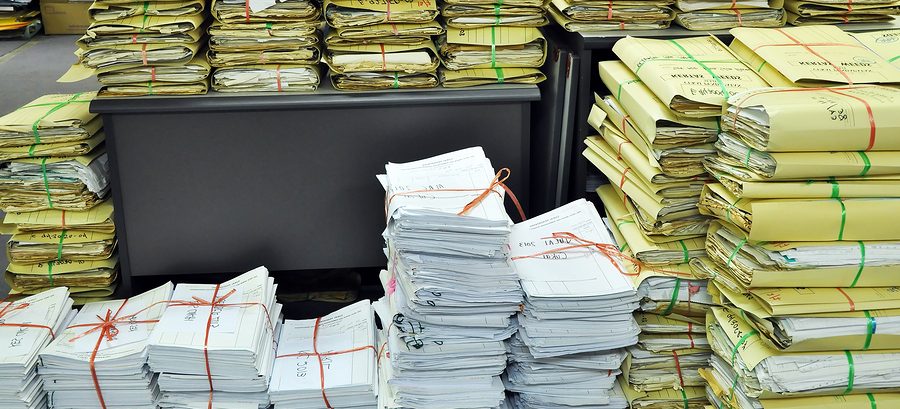 Poor Records Management and Old Files