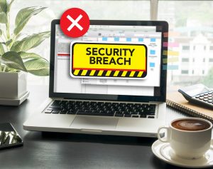 Computer Security Breach Cyber Attack Computer Crime Password Se
