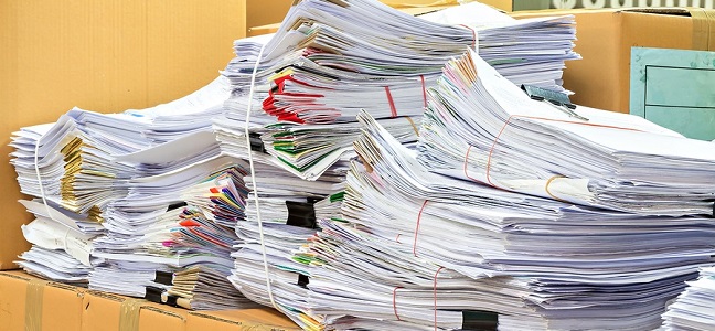 Messy Paperwork