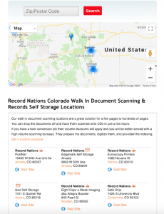 Narrowing Walk-In Searches Down