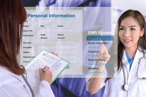 Document redaction service for EHRs