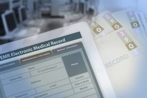 scan medical charts into an EMR