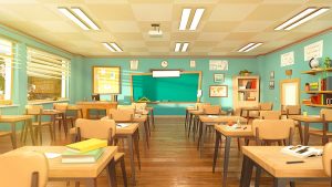 bigstock-Empty-School-Classroom-In-Cart-366362551