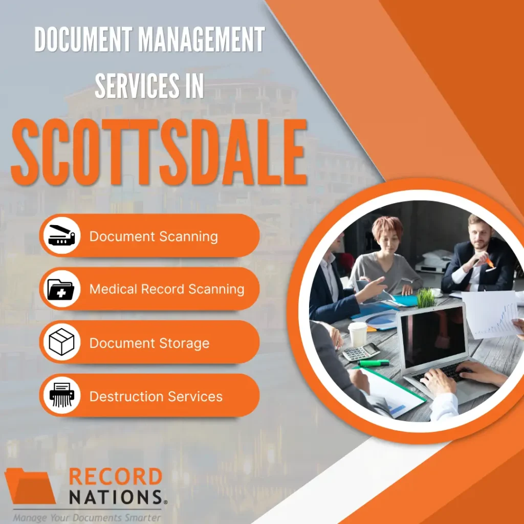 Record Nations offers document management services in Scottsdale