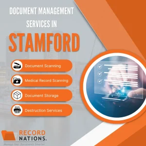 Record Nations offers document management services in Stamford