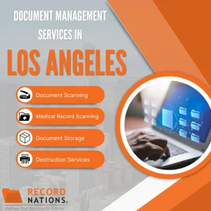 Record Nations offers document management services in Los Angeles