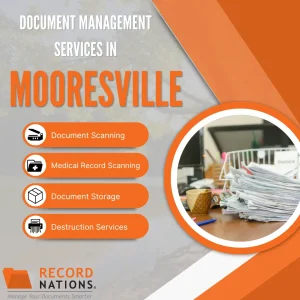 Record Nations offers document management services in Mooresville